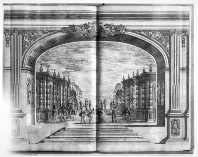 リシュリュー枢機卿（1585-1642）1641による「ミラメ」の場面 作： French School